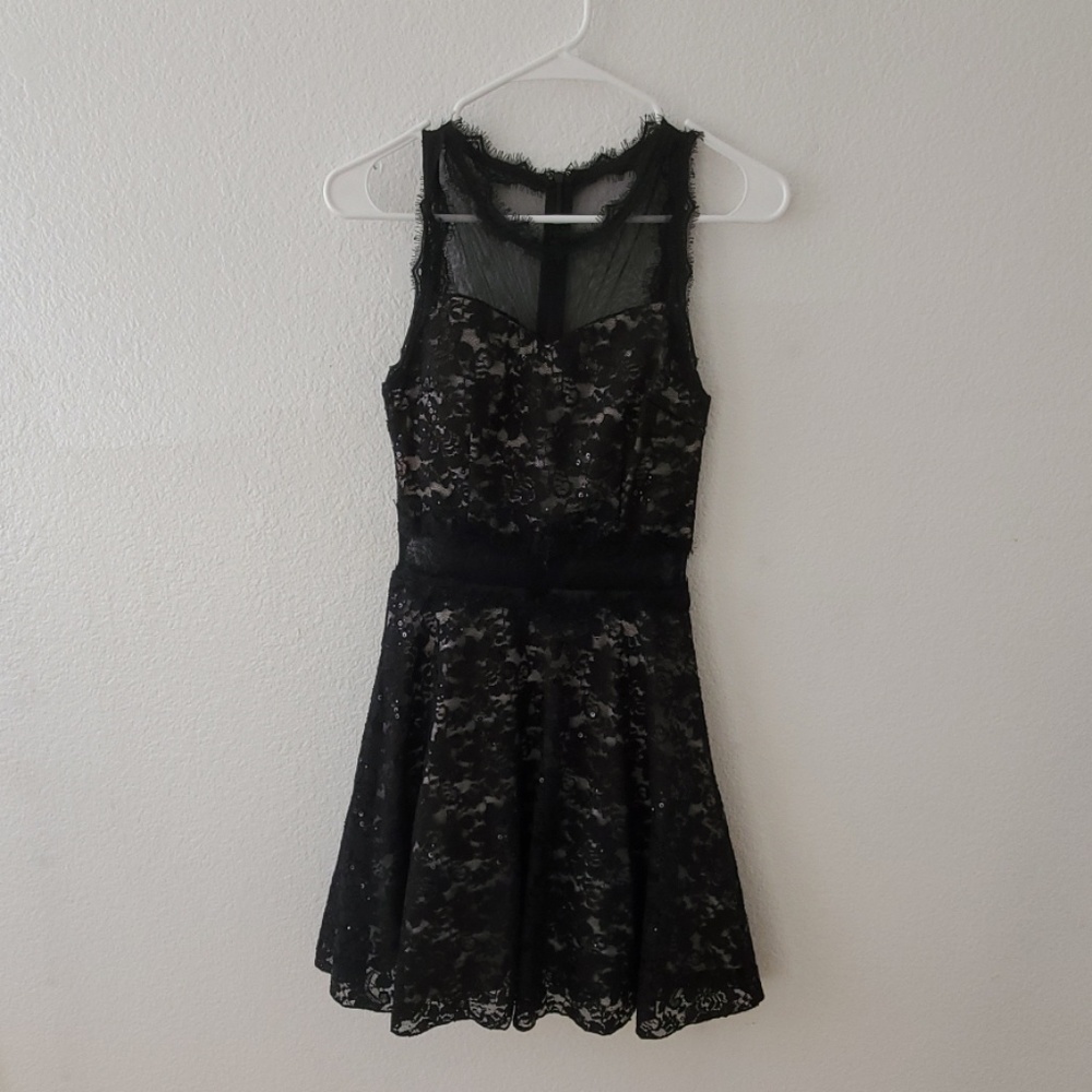 Short black dress